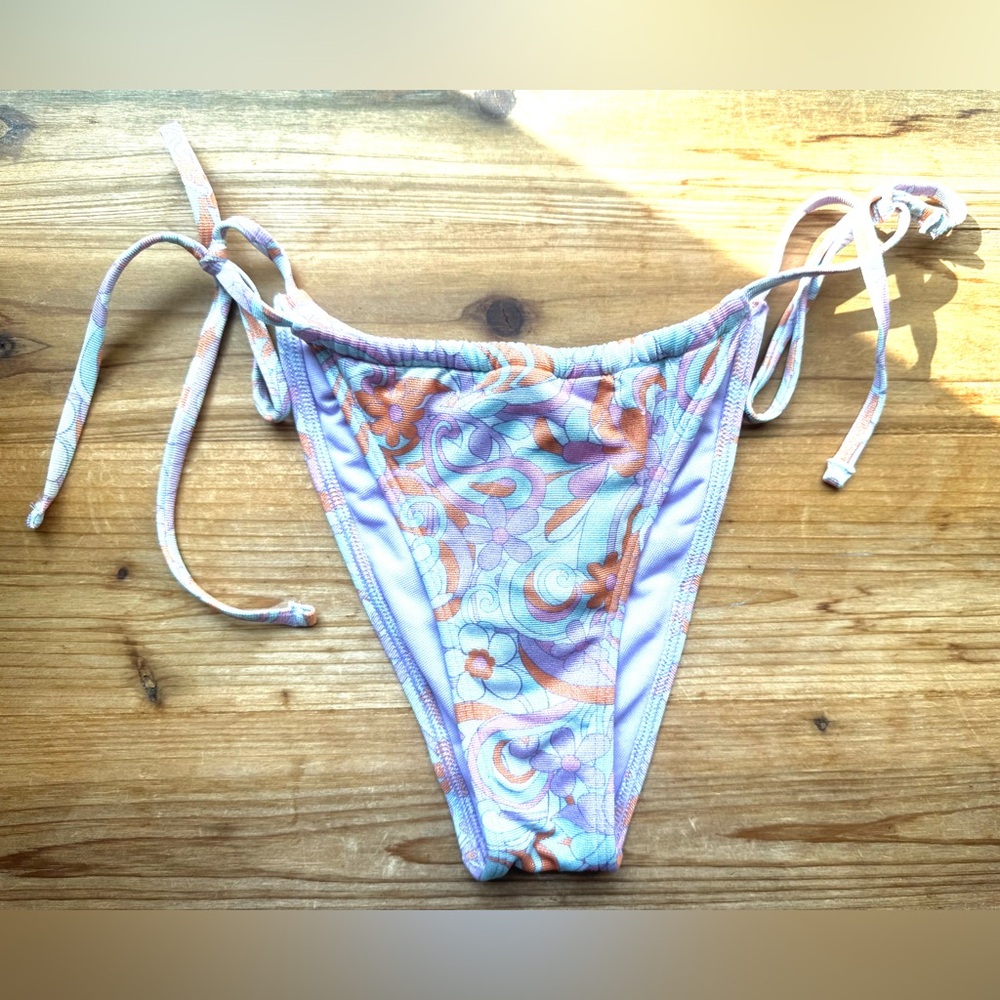 HOLLISTER SWIM Tie Bikini Bottoms XS